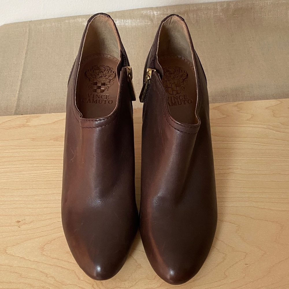 Vince Camuto Women's Dark Brown Booties